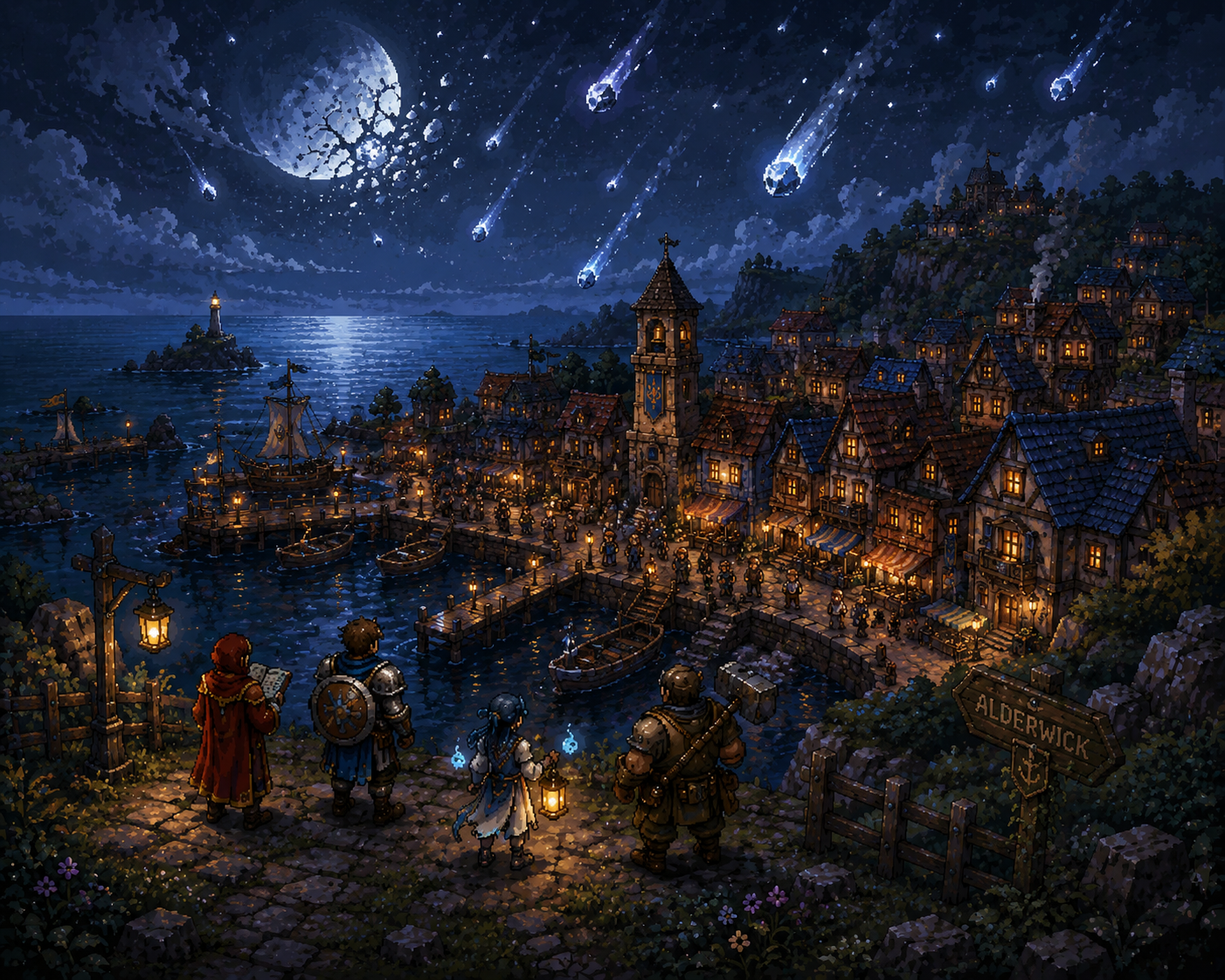 Moonfall Over Alderwick